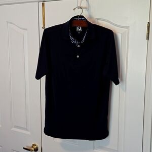 MEN'S FOOTJOY GOLF POLO NAVY SZ SMALL NWOT